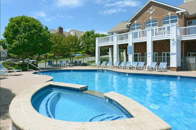 The Carriage Hill Clubhouse Pool