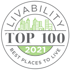 Charlottesville Honored as #5 of Top 100 Best Places to Live