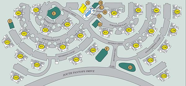 Carriage Hill Charlottesville Apartments Site Map
