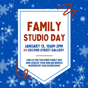 Family Studio Day at Second Street Gallery
